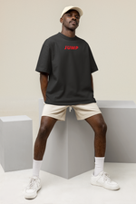 Jump Black oversized T-shirts