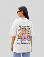 Hypebeast white oversized T-shirts