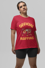 Official Red printed T-shirts