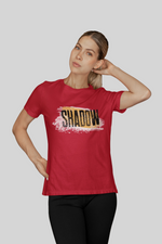 Shadow Red printed T-shirts