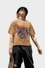 Monster Beige oversized T-shirts