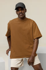 Men's Brown Oversized T-shirt