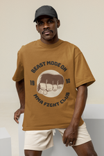 Beast Brown oversized T-shirts