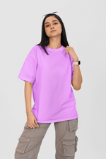 Women's Lavender Oversized T-shirt