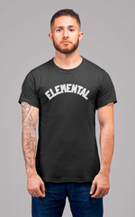 Elemental Black printed T-shirts