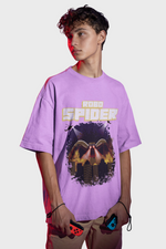 Robo Lavender oversized T-shirts
