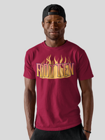 Rotten Maroon printed T-shirts