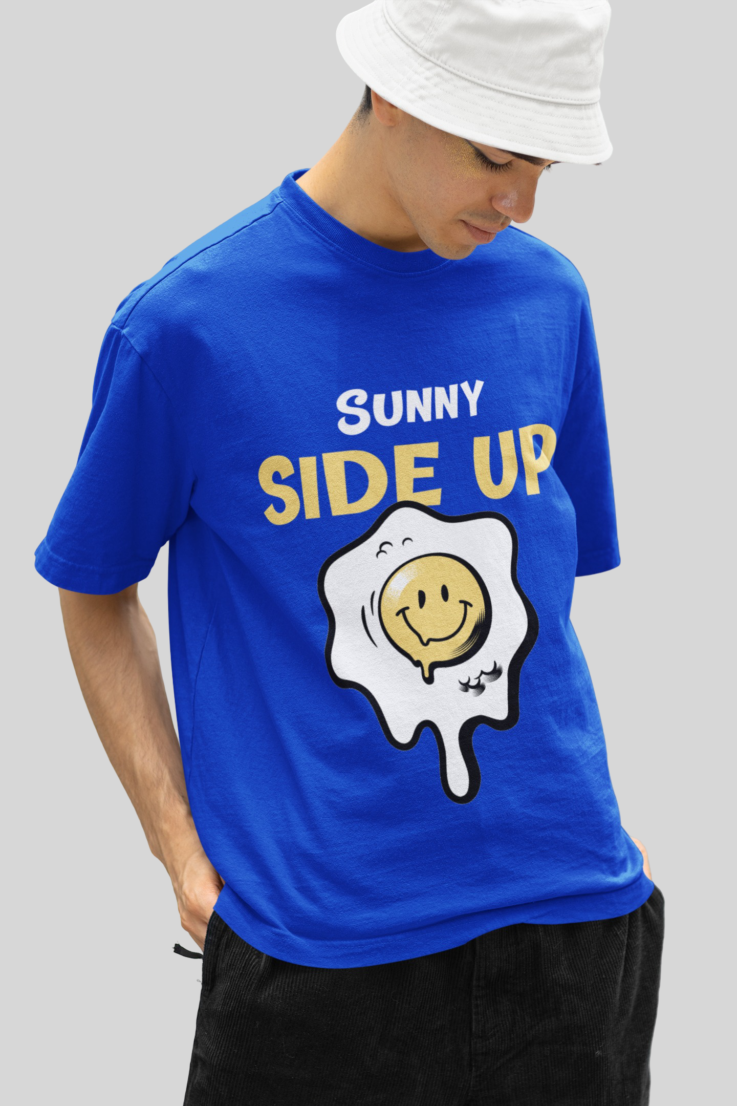 Sunny Blue Oversized T-shirt