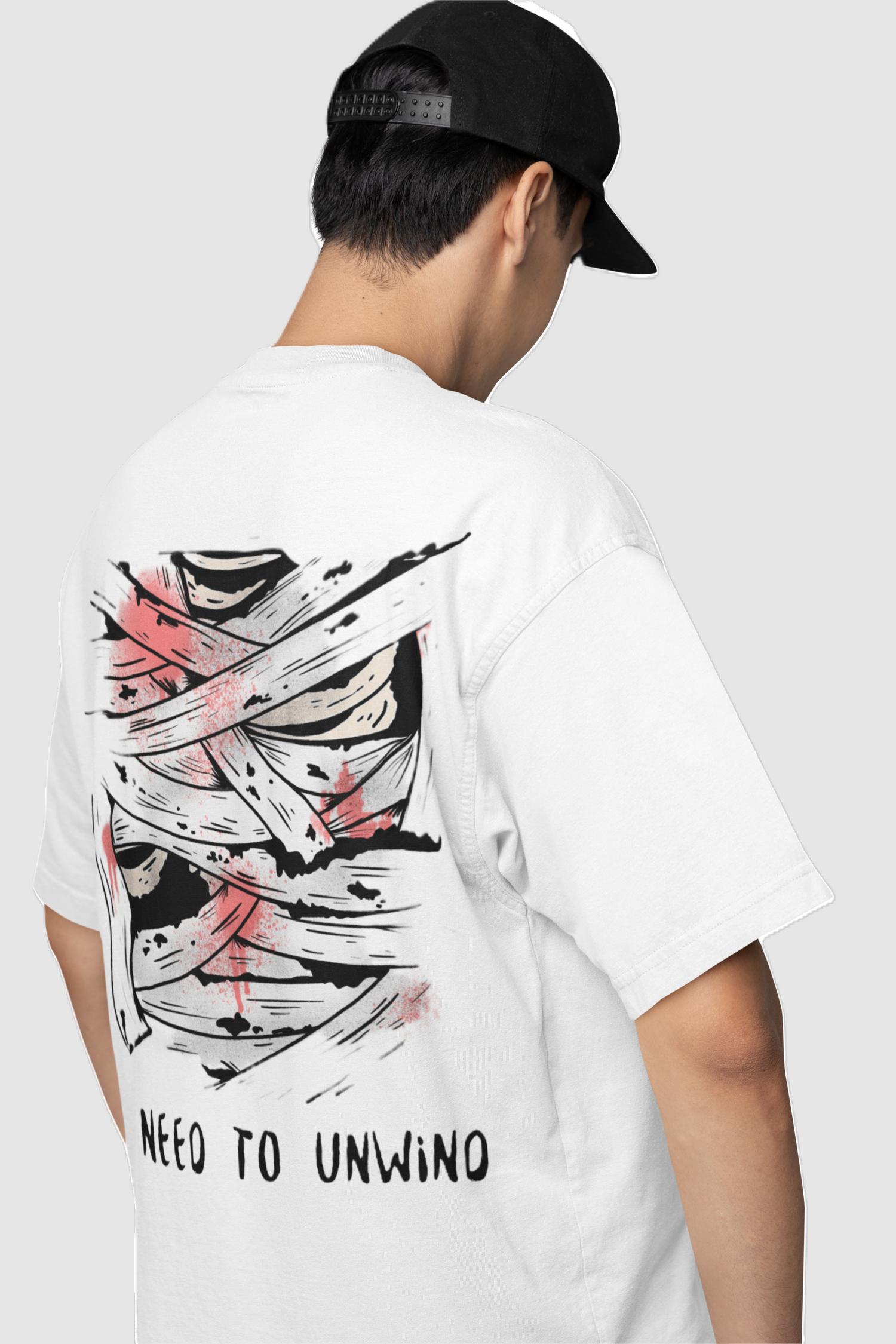Logotnpe white Oversized T-shirts