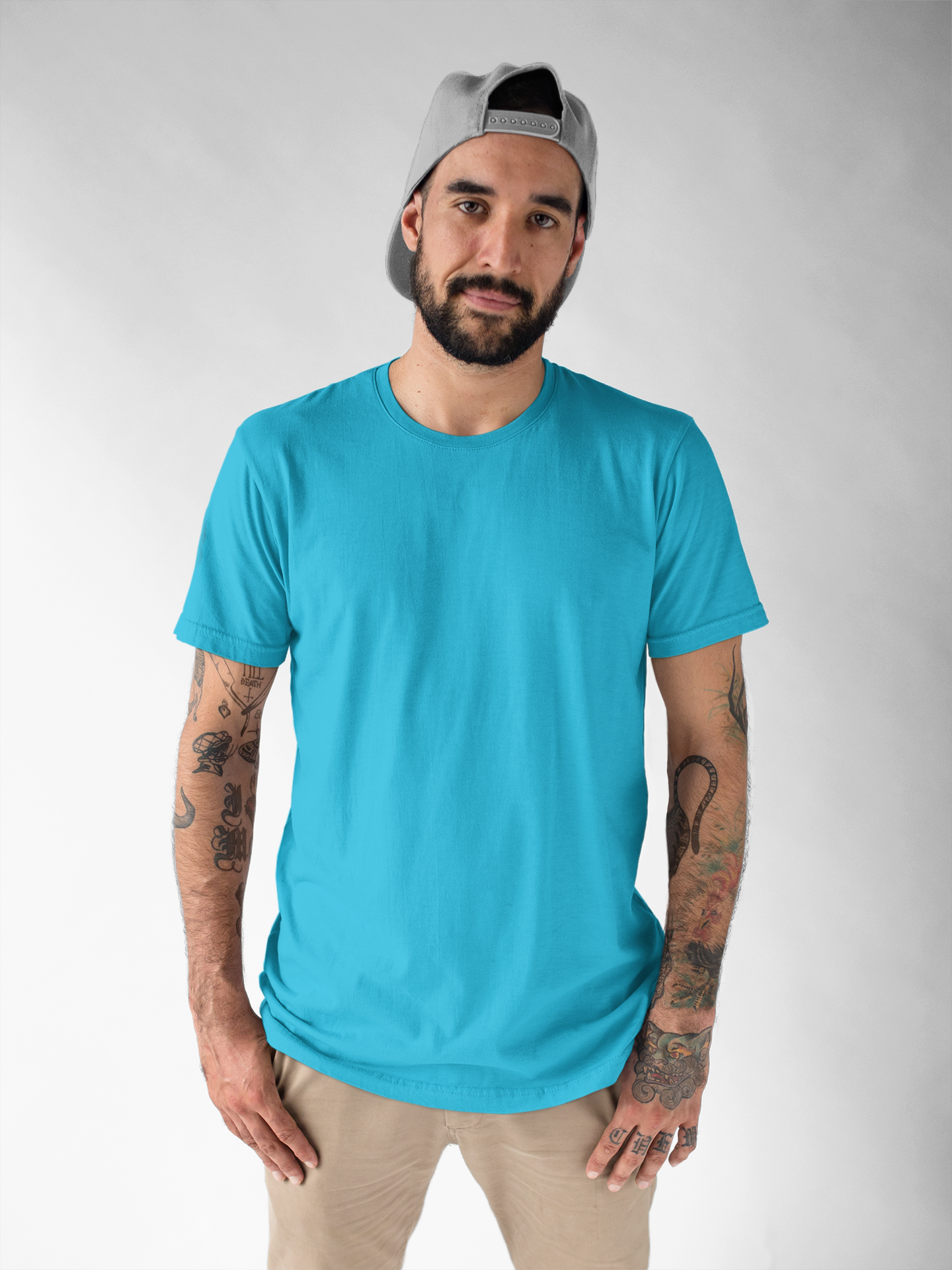 Men's Sky Blue T-shirt