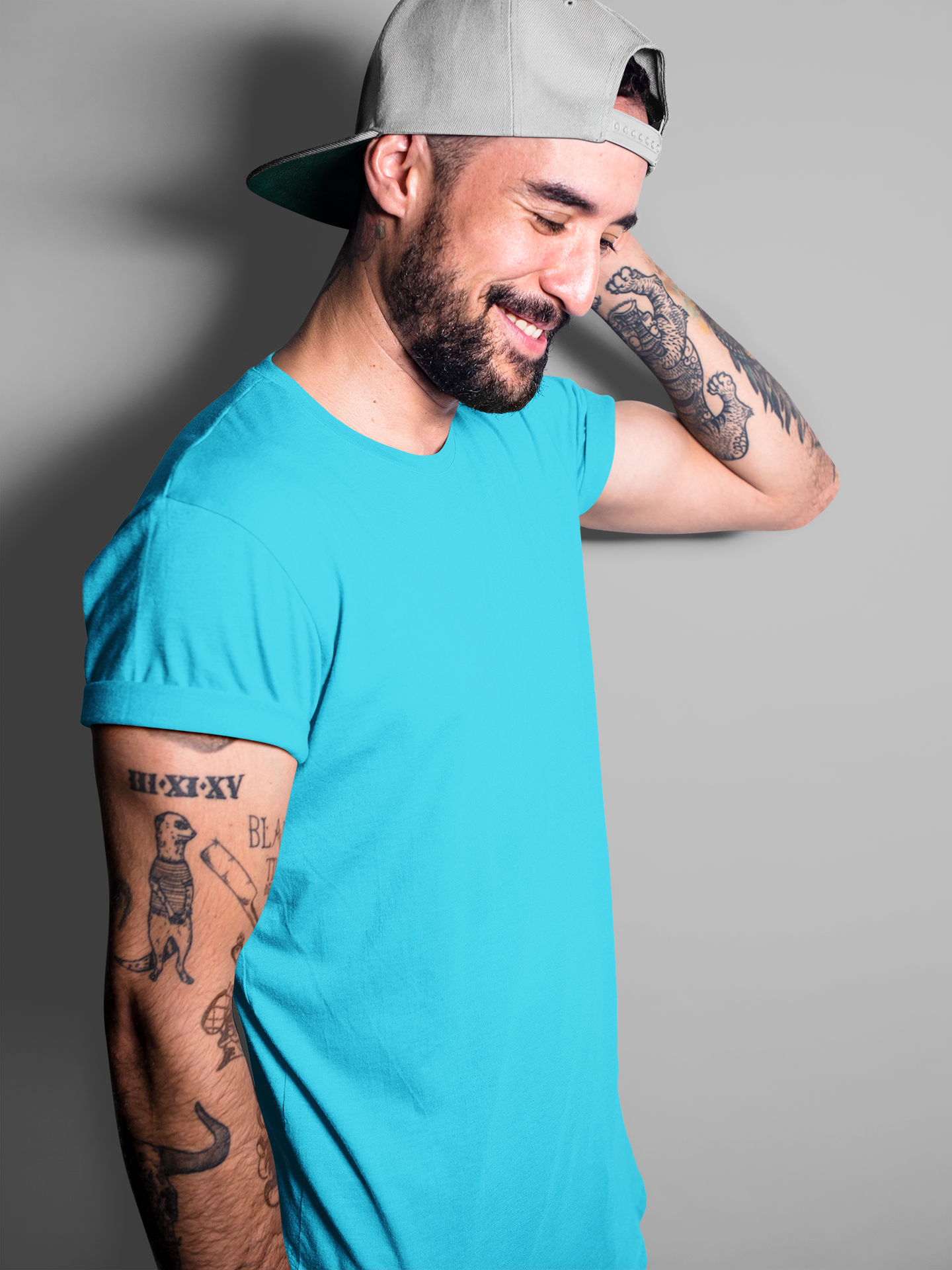 Men's Sky Blue T-shirt