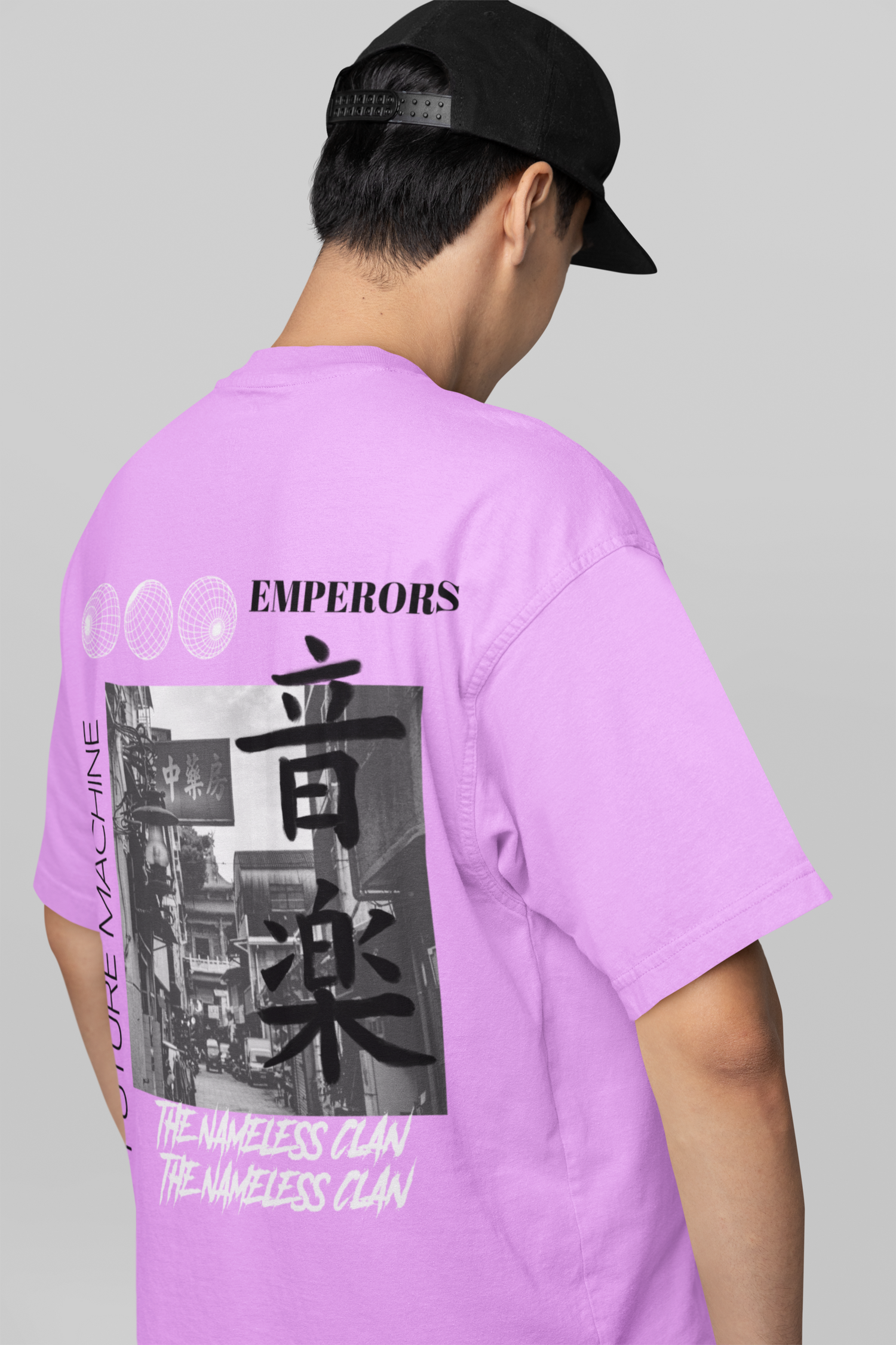 Emperors Lavender oversized T-shirts