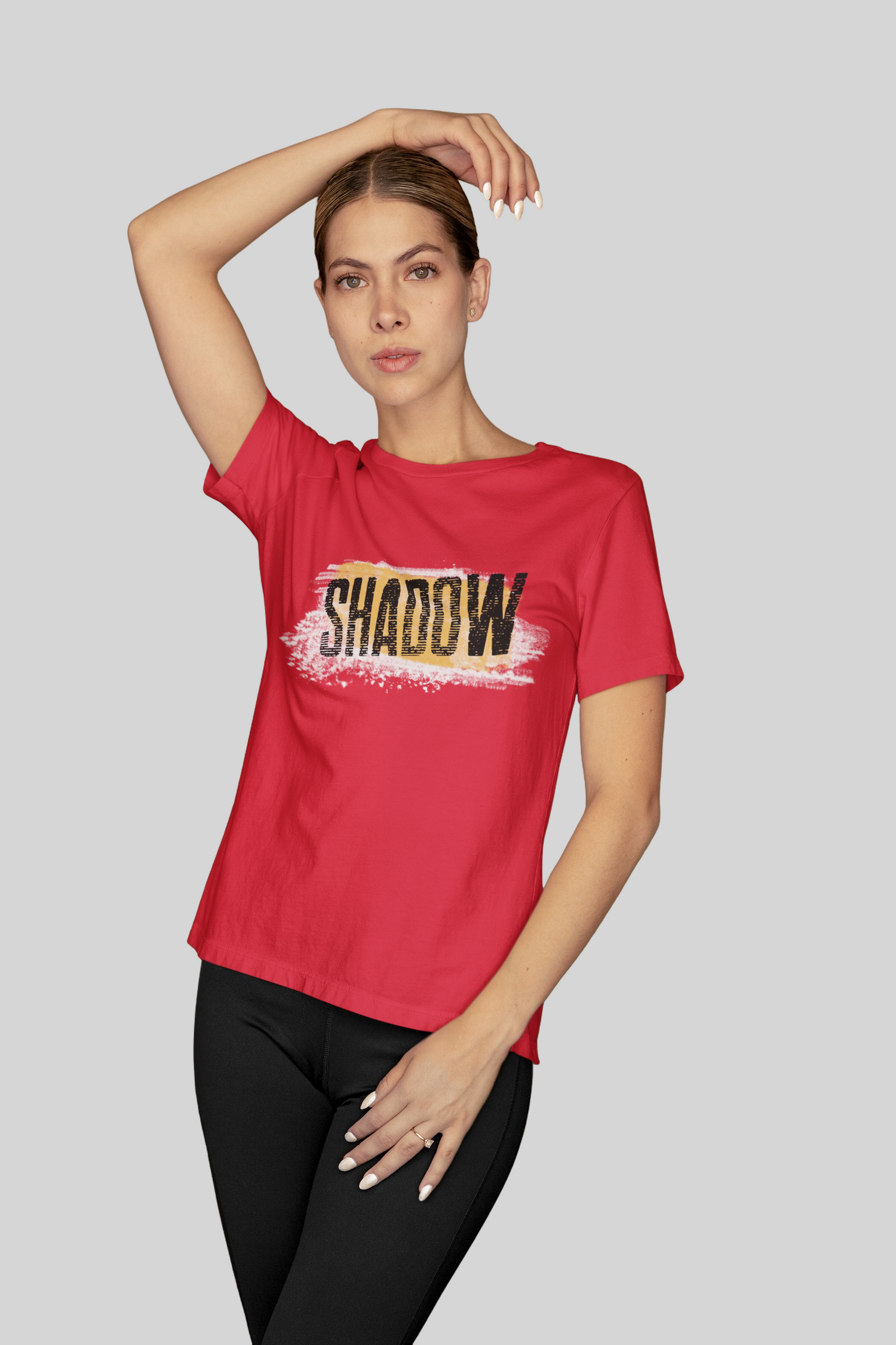 Shadow Red printed T-shirts
