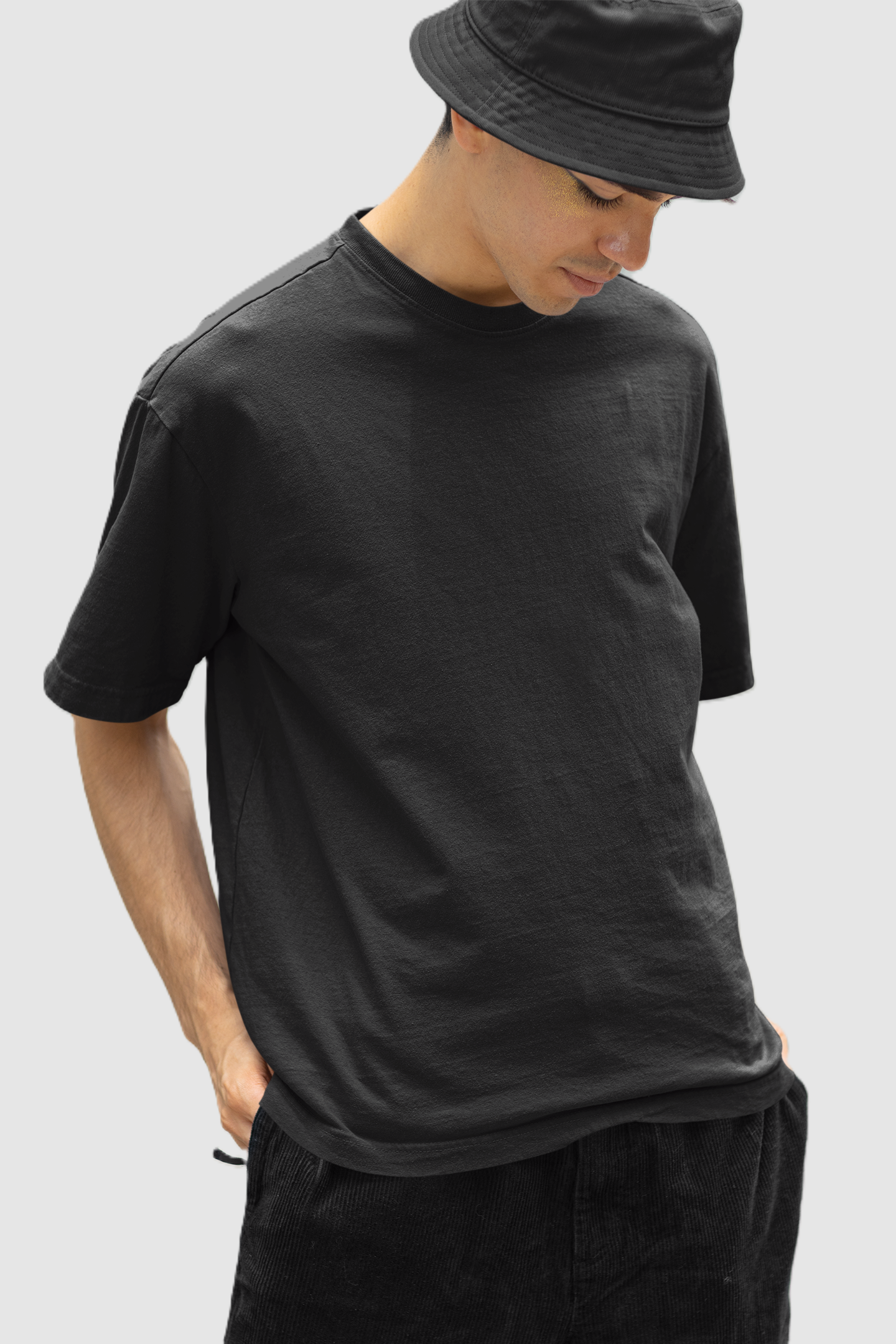 Men's Black Oversized T-shirt
